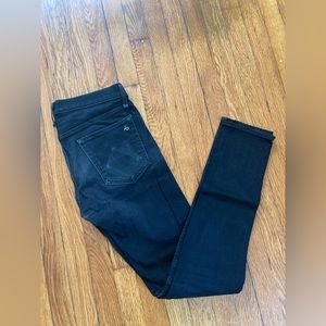 Rag and Bone Black Jeans